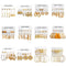 Women Women Gift Earrings Jewelry Drop Earrings Set Geometric Zircon Earring