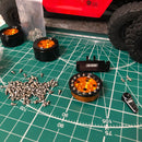 RC Crawler Car M1.4 Screws Kits for 1.0 inch Wheel Rims 1/24 Axial SCX24