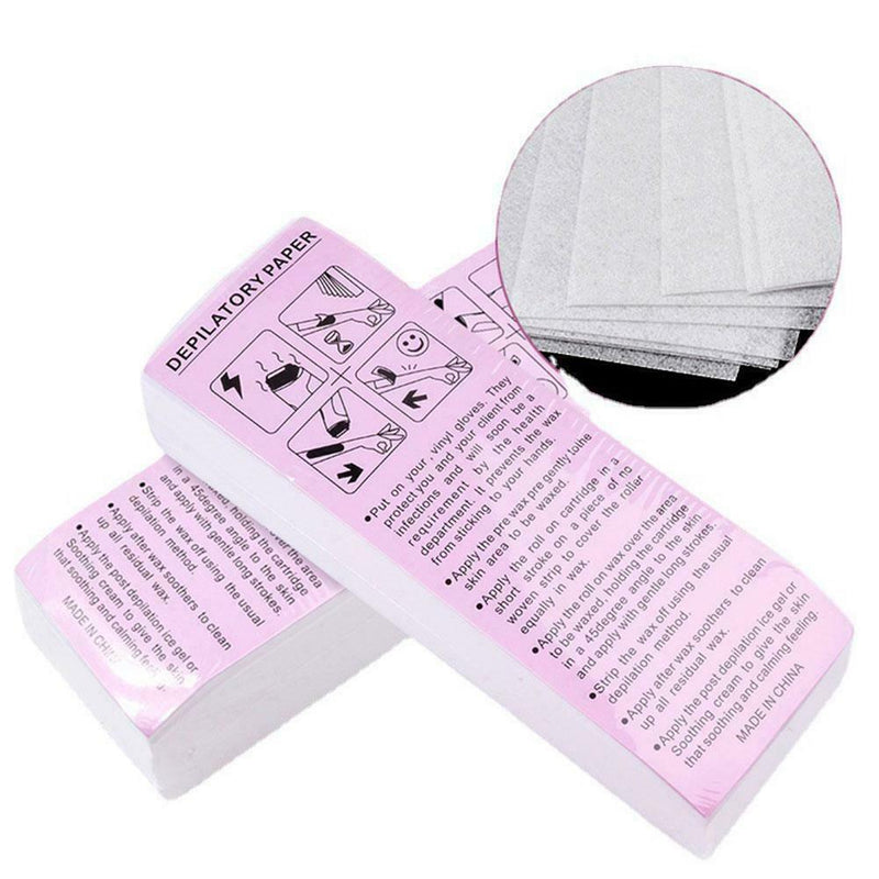 Depilatory Paper Waxing Strips Non-woven Hair-removing Paper Face Leg I7I9