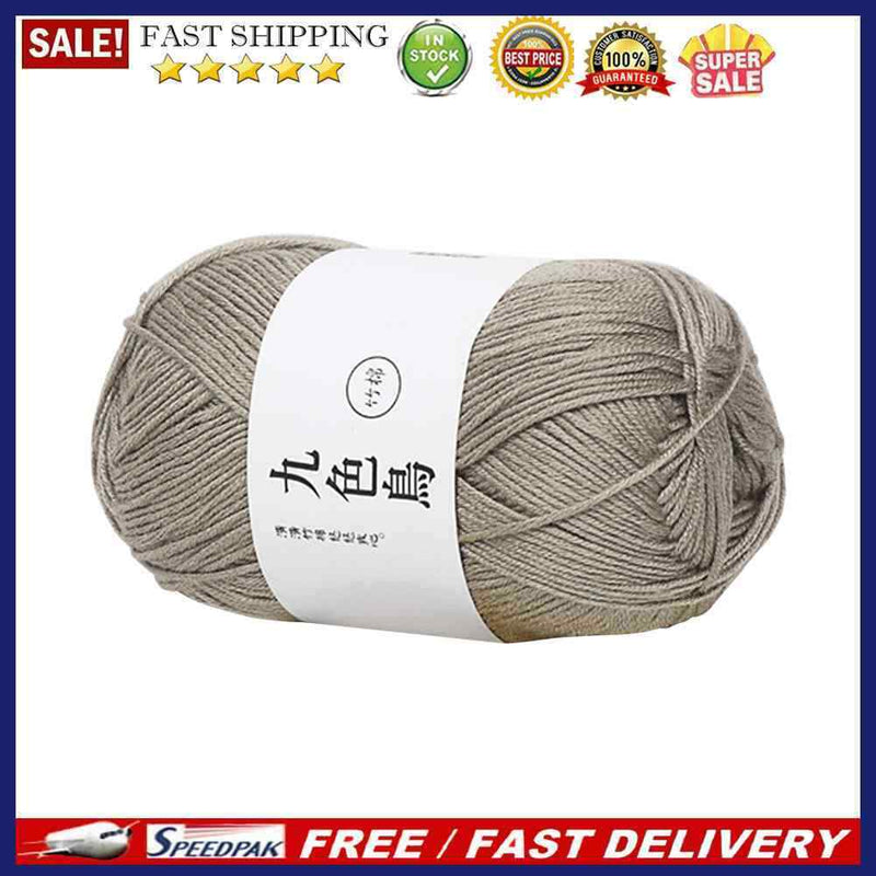 1 Roll Six Strands Tencel Bamboo Cotton Rope Knitting Crochet Knitwear Twine