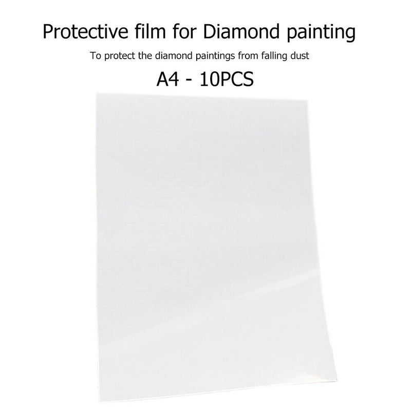 10pcs Release Paper Replacement Anti-Dirty DIY Diamond Painting Cover (A4)