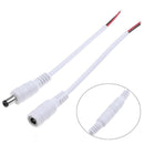 10pcs 5.5x2.1 DC Male/Female Plug Cable Connector for LED Strip Light(A) Newly