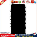 Cycling Camping Neck Tube Scarf Outdoor Gaiter Bandana Headband (Black) Newly