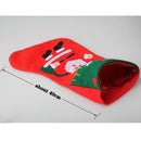 Christmas Tree Santa Claus Snowman Sock Kids Gift Bag Decoration Ornaments
