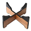 Hand Drum Pan Bracket Steel Tongue Drum Instrument Handpan Solid Wood Stand