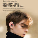 Waterproof Hanging Headphones Bluetooth-compatible Wireless Headset (Red) Newly