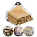 Sun Shade Sail Rectangle Canopy Sail Cover UV Block Outdoor Garden Backyard Net^