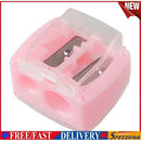 Portable Makeup Pencil Sharpener Double Single Holes Design with Cleaning S