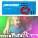 5pcs Professional Portable Piano Tuning Tuner Mute Kit Piano Fixing Tools P