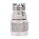 N Type L16 Male Plug to UHF SL-16 PL259 Female RF Coax Adapter Connector