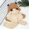 Earmuff Cute Plush Warm Hat Scarf Set Beanies Caps Winter Hats Panda Ear Hat