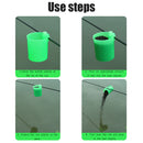 Large Rocket Fishing Nesting Device Baits Beater Fishing Container (Green) Newly