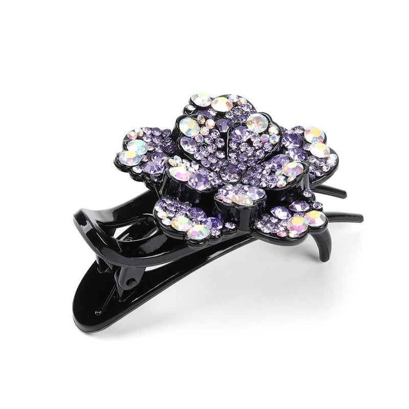Dovetail Crystal Flexible Styling Tools Barrette Rhinestone Hairpin Hair Clips