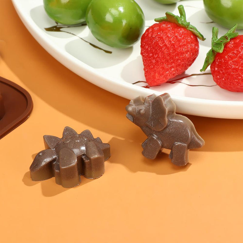 Decorations Cake Making Ice Tray Silicone Chocolate Mold Dinosaurs Mould