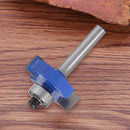 1/4 Shank Milling Cutter Wood Carving T-Sloting Router Bit Type Slotting Machine