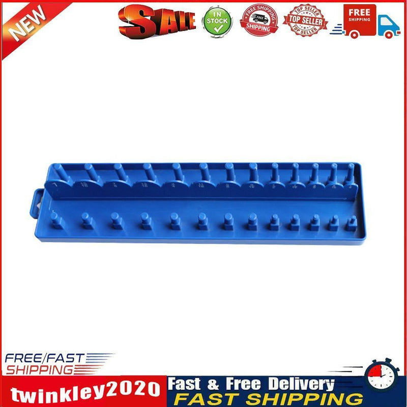 Home Repairing Tools Shelf Sleeve Storage Bracket Socket Organizer (3/8) Newly
