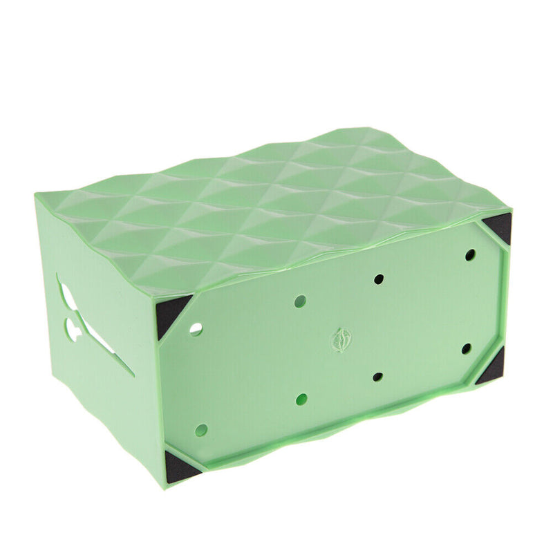 Hairdressing Scissors Holder Stand Salon Hair Clips Comb Holder (Green) Newly