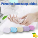 Color portable foam soap flakes For outdoor travel F8S3 Y9B7