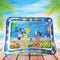 Inflatable Baby Pat Mat Fun Early Education Water Play Mat (Square Ocean) Newly