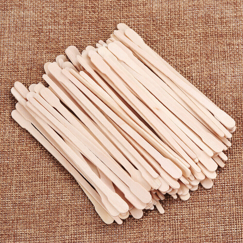 100X Face & Eyebrows Wax Spatulas Waxing Stick Wiping wax tool Waxing Applicator