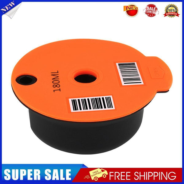 Coffee Capsule Cup Filter Pod + Spoon Brush for Bosch-s Tassimoo (180ml)