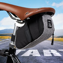 Reflective Bike Saddle Bag MTB Bicycle Tail Rear Seat Cycling Pouch (Grey) Newly