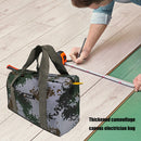 Tool Bag Camouflage Canvas Electrician Toolkit Waterproof Pouch (12 in)