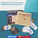 #A Wooden Montessori Math Toys Practical Manipulatives Chart Games for Fun Learn
