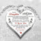 Wife My Daughter Love Women Jewelry Gifts Pendant Family Heart Necklace