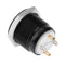 16 Waterproof mm Self Reset Metal Computer Pushbutton with Light
