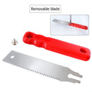Double Edged Woodworking Carpenter Hand Saw Flexible Blade Gardening Wood Saw