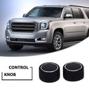 2x Air Conditioning Button Audio Radio Rear Control Knobs for Chevrolet GMC