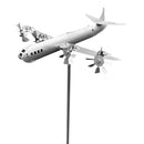 Metal Plane Windmills Plane Windspinner Garden Yard Decorations Outdoor