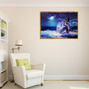 5D DIY Full Drill Diamond Painting Dancing with Water Cross Stitch Home Decor