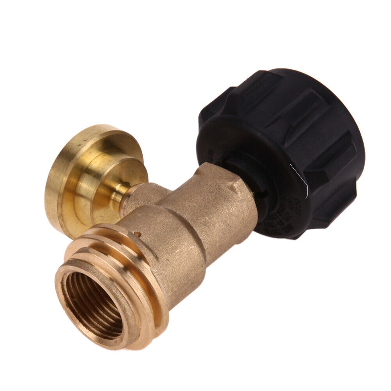 Propane Tank Gauge Gas Grill BBQ Pressure Meter Indicator Fuel Brass