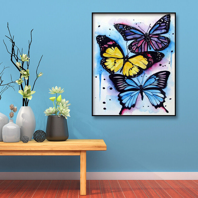 Butterfly 5D Diamond Painting DIY Full Square Drill Mosaic Wall Craft Picture