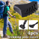 4Pcs Nordic Walking Trekking Hiking Ferrule Pole Stick Pads New_