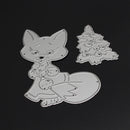 Christmas Tree Cat Cutting Die Stencil DIY Scrapbooking Album Craft Card-164939