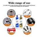 2pcs AB Glue Metal Repair Adhesive Super Glue Curing Liquid Steel Strong Seal