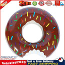 Inflatable Swimming Ring PVC Coffee Donut Design Pool Accessories (90cm) Newly