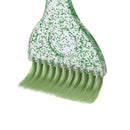 Plastic Crystal Hair Dye Brush Hair Coloring Applicator Hair Comb Barber To