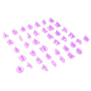 40pcs/set Alphabet Letter Number Fondant Cake Mold Biscuit Baking Mould