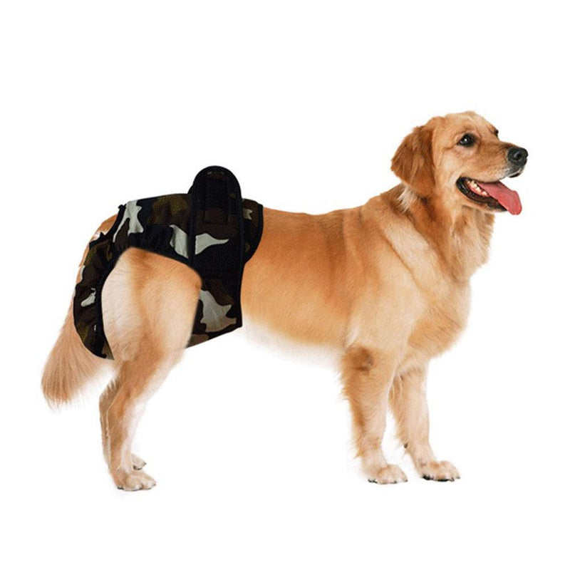 Pets Physiological Pants Female Dog Menstruation Sanitary Shorts (Green XS)