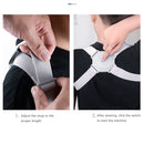 Posture Corrector Belt Adjustable Clavicle Spine Back Shoulder Unisex Corre