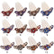 Elegant Bride Hair Jewelry Hairpin Shiny Rhinestone Inlaid Flower Hair Comb