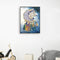 5D DIY Special Shaped Diamond Painting Wolf Embroidery Mosaic Kit Bedroom Decor