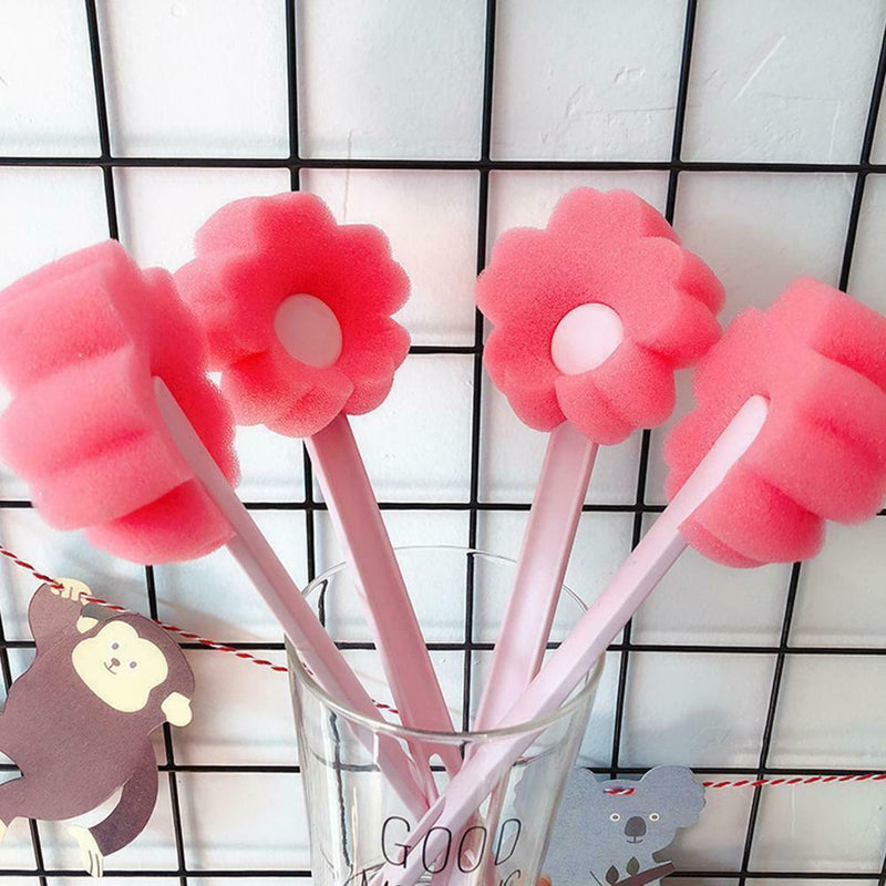 Sponge Handle Brush Home Cleaning Tool For Bottle Coffe Glass Wineglass Cup X1Q8