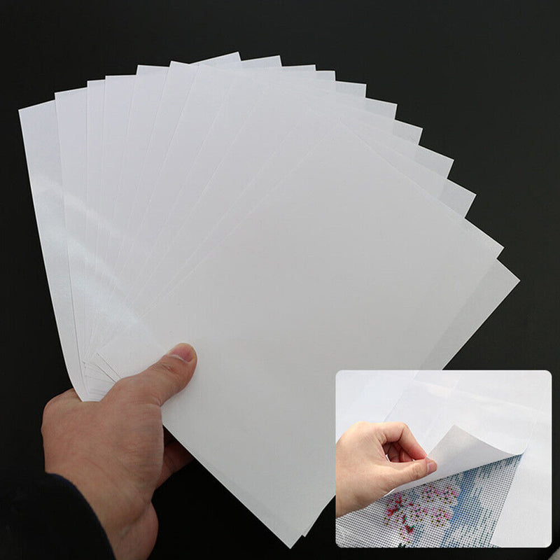 A6 Diamond Painting Release Paper Non-stick DIY Painting Cover (20pcs) Newly