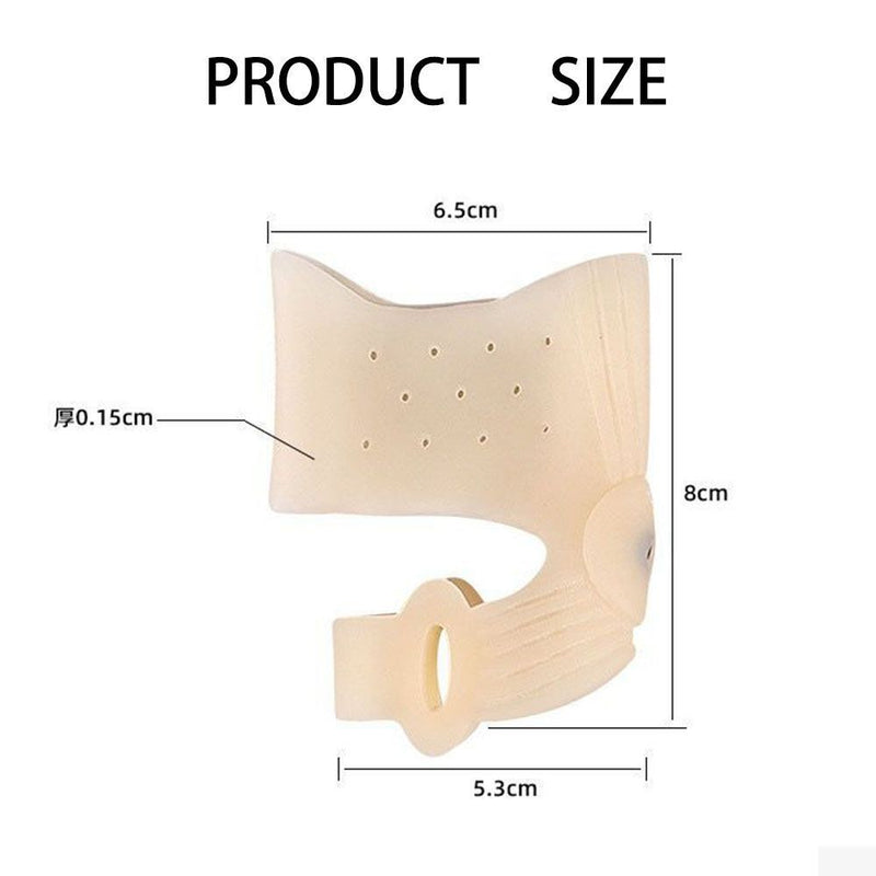 Bunion Reusable Toe Separator Sleeve Foot Care Pain Relief Toe Corrector