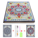 DIY Mandala Special Shaped Diamond Painting 50 Pages A5 Sketchbook Notebook Gift